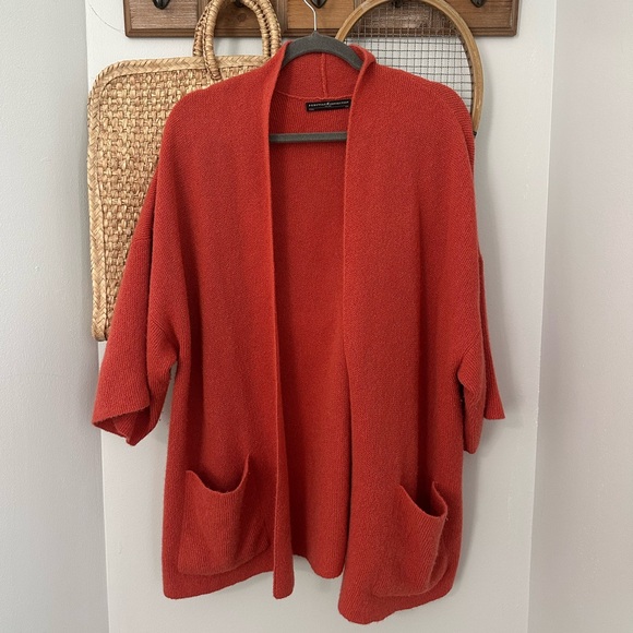 Peruvian Connection 100% Royal Alpaca Isumi Cardigan/ Wool Knit Cardigan - Picture 1 of 10